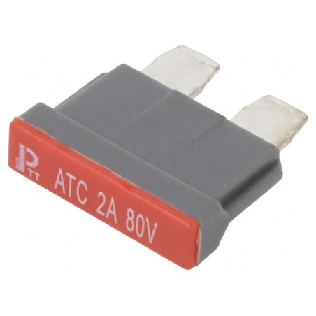 Siguranță auto 2A 80VDC 19mm cupru cositorit | Electronic-mag.ro | Componente Electronice