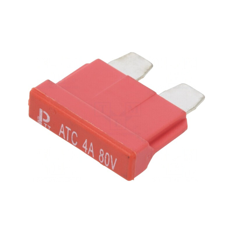 Siguranță Auto 4A 80VDC 19mm Cupru Cositorit | Electronic-mag.ro | Componente Electronice