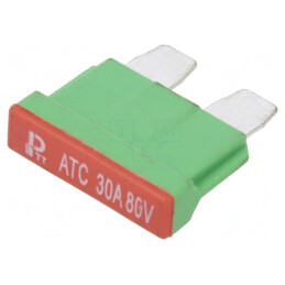Siguranță Auto 30A 80VDC 19mm Cupru Cositorit | Electronic-mag.ro | Componente Electronice
