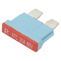 Siguranță Auto 35A 80VDC 19mm Cupru Cositorit | Electronic-mag.ro | Componente Electronice