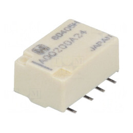 Releu Electromagnetic DPDT 24VDC 2A | Electronic-mag.ro | Componente Electronice