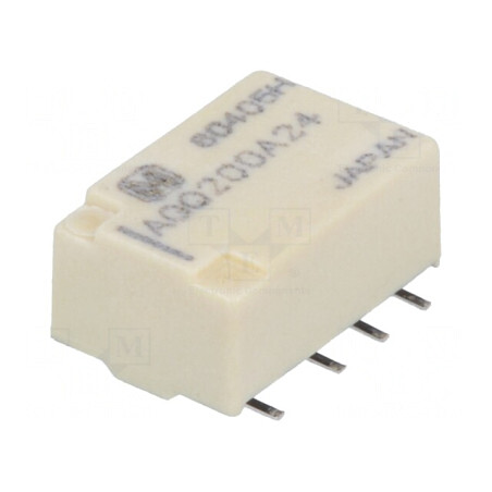 Releu Electromagnetic DPDT 24VDC 2A | Electronic-mag.ro | Componente Electronice