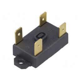 Termostat NC 85°C 16A 250VAC x2 | Electronic-mag.ro | Componente Electronice