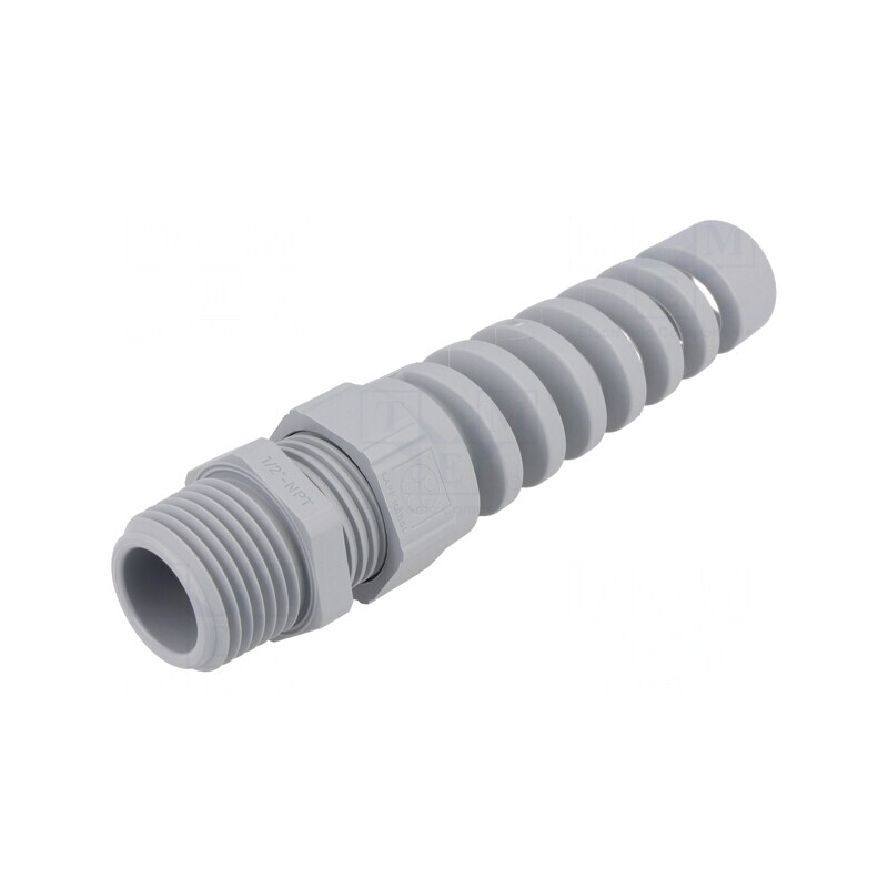 Garnitură Etanșare NPT1/2 IP68 Poliamidă Gri | Electronic-mag.ro | Componente Electronice