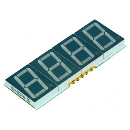 Afișaj LED 7 Segmente 4 Digiti Roșu | Electronic-mag.ro | Componente Electronice
