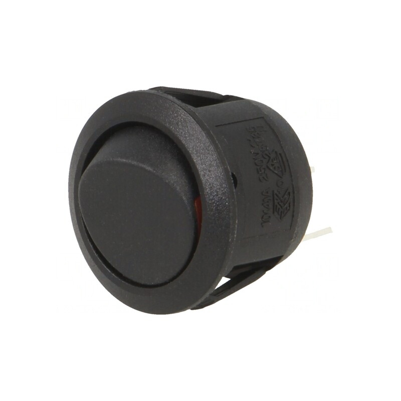 Comutator Rocker ON-OFF 10A 28V negru | Electronic-mag.ro | Componente Electronice
