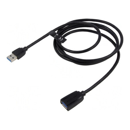 Cablu USB 3.0 A-A Negru 1m 5Gbps | Electronic-mag.ro | Componente Electronice