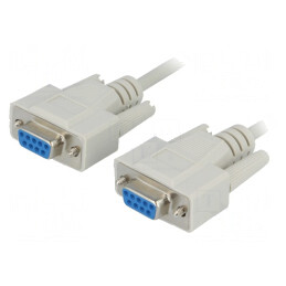 Cablu D-Sub 9 pini 2m 5mm | Electronic-mag.ro | Componente Electronice