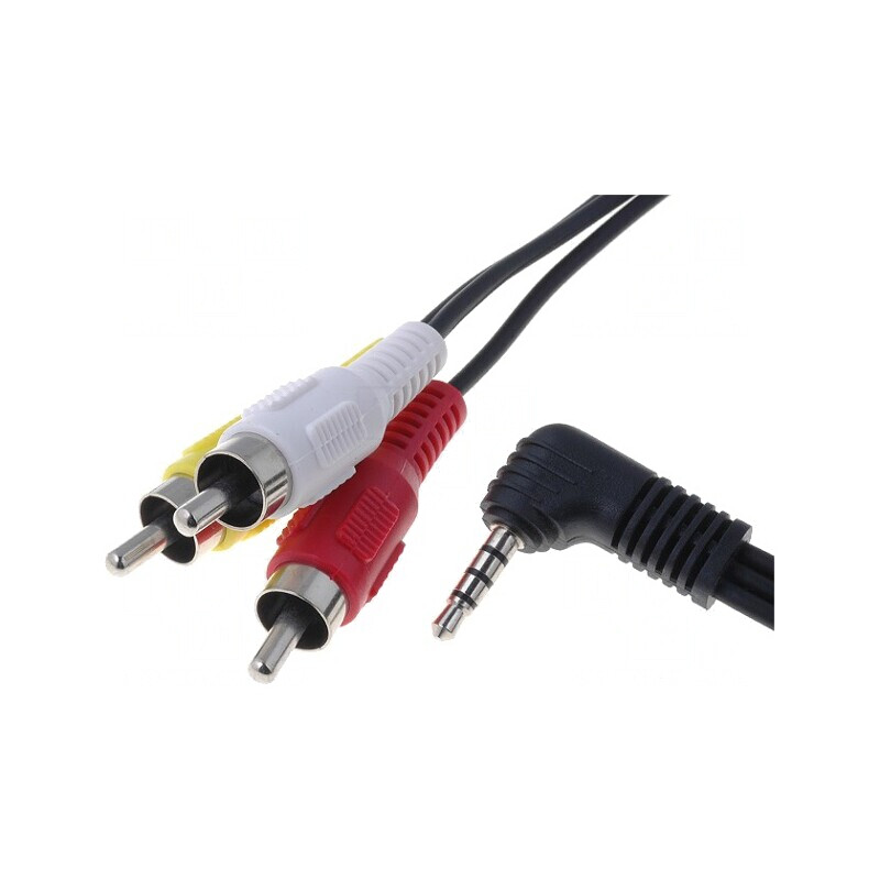 Cablu Audio Jack 3,5mm la RCA 1,5m | Electronic-mag.ro | Componente Electronice