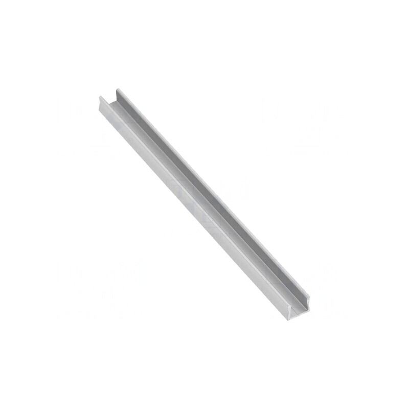 Profil aluminiu argintiu 1m pentru module LED | Electronic-mag.ro | Componente Electronice Profil aluminiu argintiu 1m pentru module LED | Electronic-mag.ro | Componente Electronice
