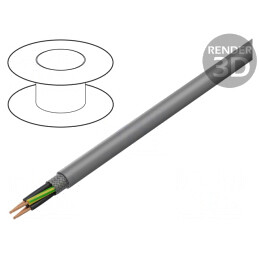 Cablu JZ-520 HMH-C 4G0,75mm2 LSZH Gri 300V/500V CPR B2ca | Electronic-mag.ro | Componente Electronice