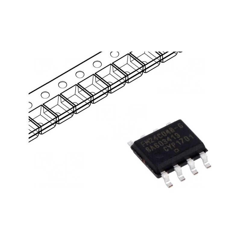 Memorie FRAM 4kb I2C SO8 4.5-5.5V 1MHz | Electronic-mag.ro | Componente Electronice
