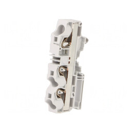 Conector Șine 0,5-16mm2 3 Borne Gri 12mm | Electronic-mag.ro | Componente Electronice