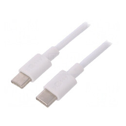 Cablu USB-C 2.0 0.5m Alb | Electronic-mag.ro | Componente Electronice