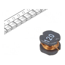 Inductor SMD 12uH 120mΩ | Electronic-mag.ro | Componente Electronice