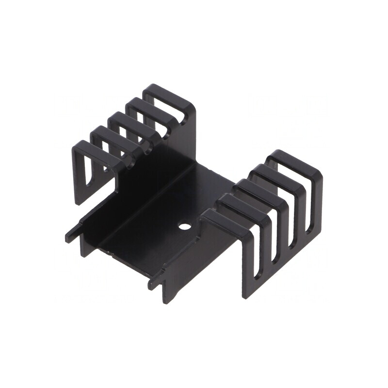 Radiator Extrudat Negru 41.2mm x 51mm TO218 TO247 | Electronic-mag.ro | Componente Electronice