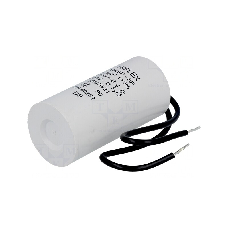 Condensator pentru motoare 1,5uF 450V | Electronic-mag.ro | Componente Electronice