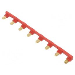 Punte de legătură 10A 250VAC Push-in roșie | Electronic-mag.ro | Componente Electronice
