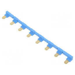 Punte de legătură 10A 250VAC Push-in albastră | Electronic-mag.ro | Componente Electronice