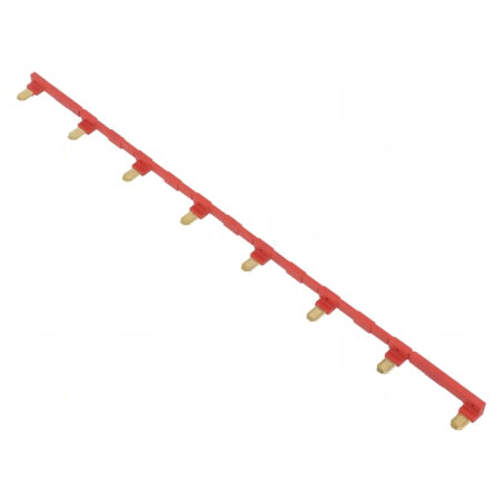 Punte de legătură 10A 250V roșie Push-in | Electronic-mag.ro | Componente Electronice