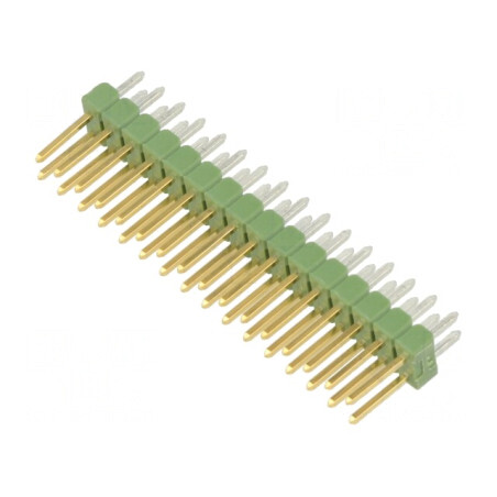 Conector pini 32 tată drept 2,54mm AMPMODU MOD II | Electronic-mag.ro | Componente Electronice