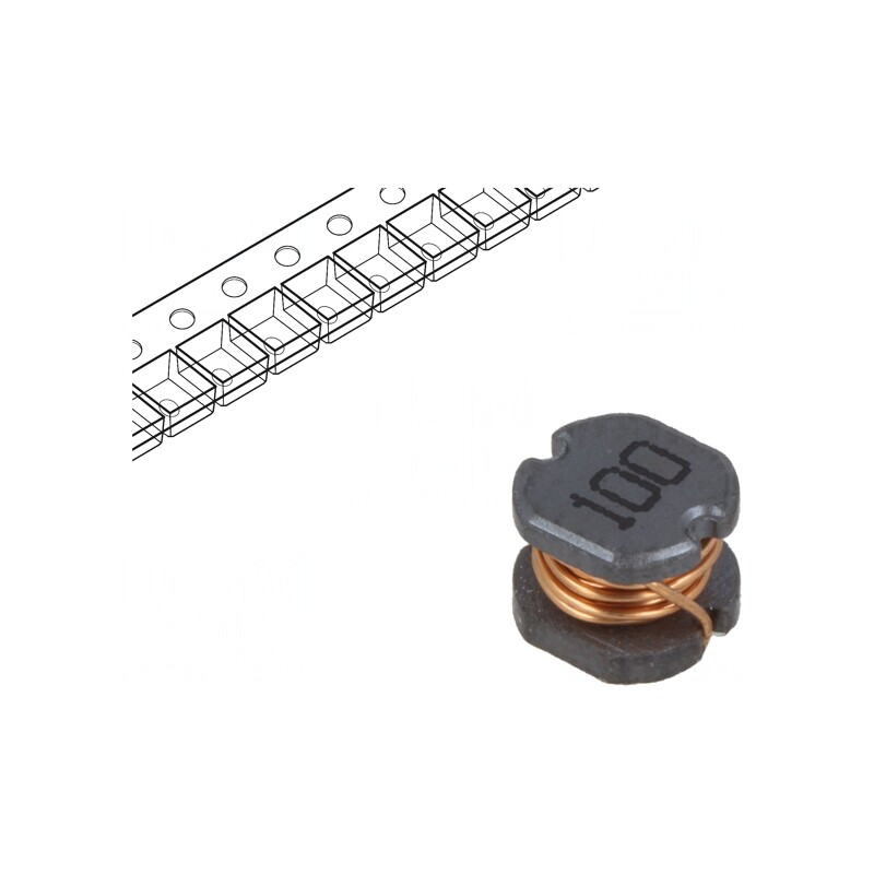 Inductor SMD 10uH 100mΩ | Electronic-mag.ro | Componente Electronice