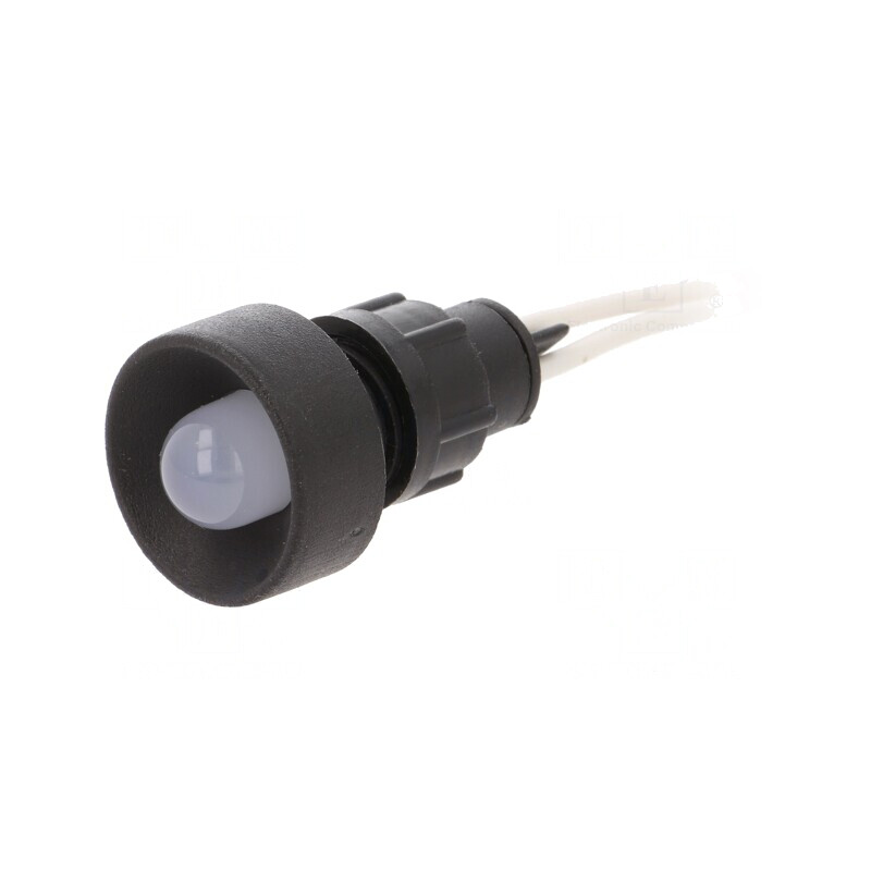 Lumină LED Control Albă 230V 13mm IP20 | Electronic-mag.ro | Componente Electronice