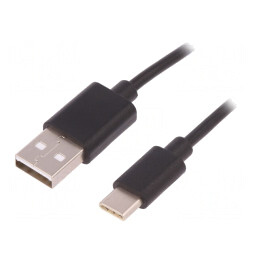 Cablu USB 2.0 USB-A la USB-C 0,25m | Electronic-mag.ro | Componente Electronice