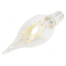 Lampă LED gri E14 4W 2700K | Electronic-mag.ro | Componente Electronice