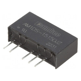 Convertor DC/DC 1W 15V/-15V 13.5-16.5V | Electronic-mag.ro | Componente Electronice
