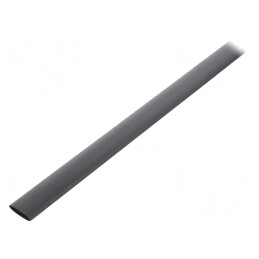 Manșon Termocontractabil 12,7mm 1m Negru | Electronic-mag.ro | Componente Electronice