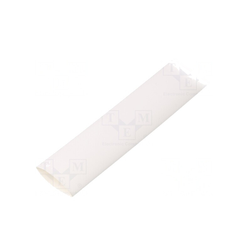Manșon termocontractabil alb 12,7mm 1m | Electronic-mag.ro | Componente Electronice