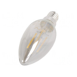 Lampă LED E14 4W Gri 2700K | Electronic-mag.ro | Componente Electronice