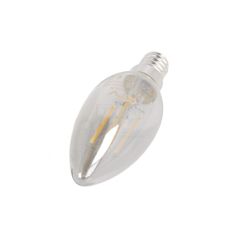Lampă LED E14 4W Gri 2700K | Electronic-mag.ro | Componente Electronice