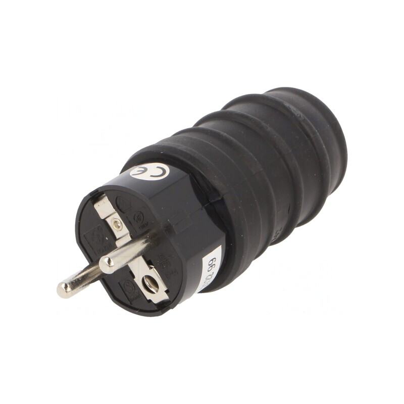 Conector Alimentare AC Tată 2P PE 250V 16A Negru | Electronic-mag.ro | Componente Electronice Conector Alimentare AC Tată 2P PE 250V 16A Negru | Electronic-mag.ro | Componente Electronice