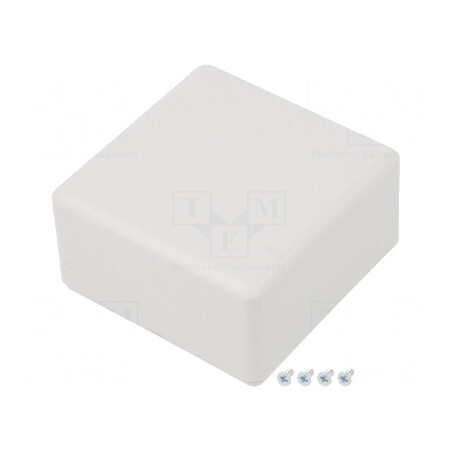 Carcasă Universală ABS Gri 71x71x37 mm | Electronic-mag.ro | Componente Electronice