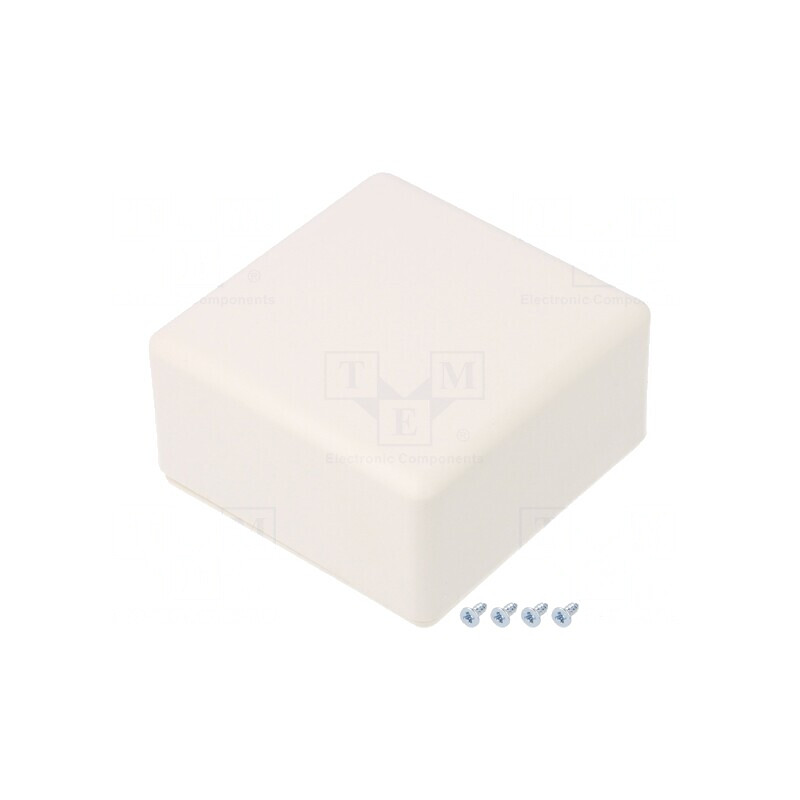 Carcasă Universală ABS Albă 71x71x37 mm | Electronic-mag.ro | Componente Electronice