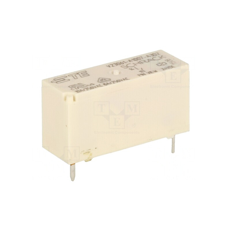 Releu Electromagnetic SPST-NO 24VDC 8A | Electronic-mag.ro | Componente Electronice