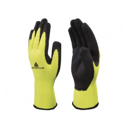 Mănuși de protecție galben-negru mărimea 9