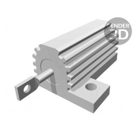 Rezistor Bobinat cu Radiator 25W 470mΩ ±5% | Electronic-mag.ro | Componente Electronice