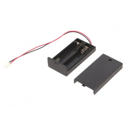 Suport Baterii AA R6 cu Cablu și Terminal 3 Pin | Electronic-mag.ro | Componente Electronice