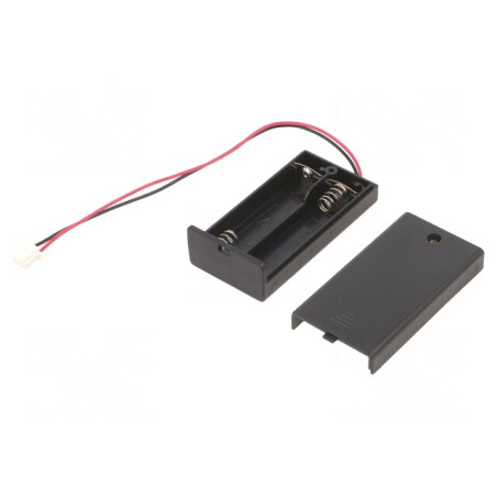 Suport Baterii AA R6 cu Cablu și Terminal 3 Pin | Electronic-mag.ro | Componente Electronice