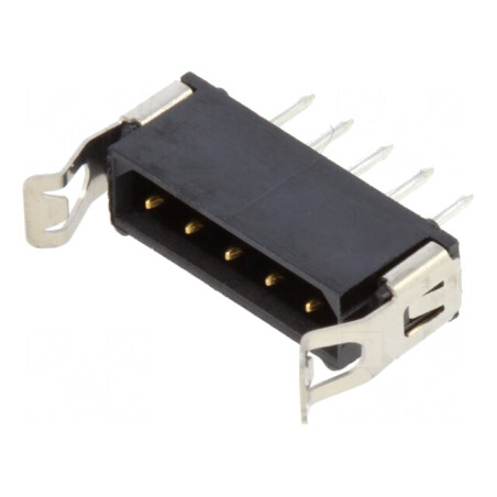 Soclu PCB-cablu Datamate L-Tek 2mm 5 PIN THT 800V | Electronic-mag.ro | Componente Electronice