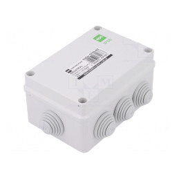 Cutie de conexiuni IP55 95x130x58mm Gri | Electronic-mag.ro | Componente Electronice