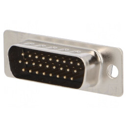Conector D-Sub HD 26-Pin Tată Aurit pentru Lipire | Electronic-mag.ro | Componente Electronice