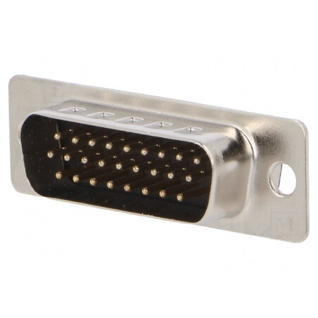Conector D-Sub HD 26-Pin Tată Aurit pentru Lipire | Electronic-mag.ro | Componente Electronice