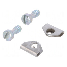 Set șuruburi D-Sub UNC 4-40 AMPLIMITE 5,59mm | Electronic-mag.ro | Componente Electronice