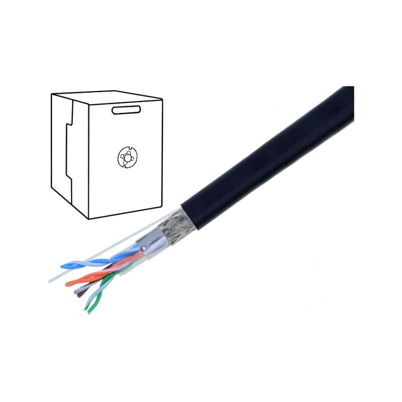 Cablu Ethernet Industrial SF/UTP 5e 26AWG PVC | Electronic-mag.ro | Componente Electronice Cablu Ethernet Industrial SF/UTP 5e 26AWG PVC | Electronic-mag.ro | Componente Electronice