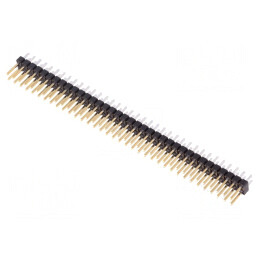 Conector pini 72 pini 2,54mm THT drept BERGSTIK | Electronic-mag.ro | Componente Electronice