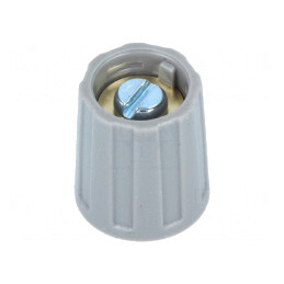 Buton rotativ gri 4mm ABS | Electronic-mag.ro | Componente Electronice